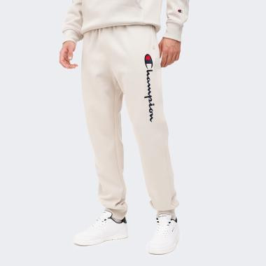 Champion Бежеві чоловічі спортивнi штани  rib cuff pants cha220293-SVL M бежевий - зображення 1