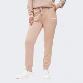   Champion Бежеві жіночі спортивнi штани  rib cuff pants cha117653-WTP S бежевий