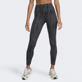   Nike Темно-сірі жіночі легінси  W NK DF ONE HR 7/8 TIGHT AOP1 FZ7272-060 L темно-сірий