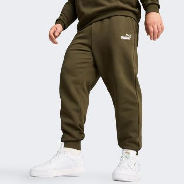 PUMA Оливкові чоловічі спортивнi штани  ESS Logo Pants FL cl (s) 586715/08 L оливковий - зображення 1