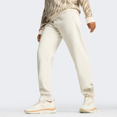 PUMA Бежеві жіночі спортивнi штани  ESS+ ANIMAL Pants FL 681496/87 XL бежевий - зображення 1