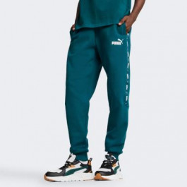   PUMA Зелені чоловічі спортивнi штани  ESS+ Tape Sweatpants FL cl 849042/08 XXL зелений