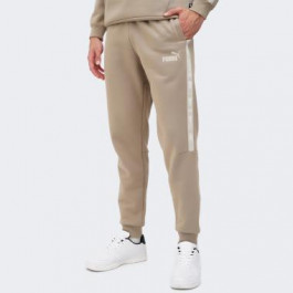   PUMA Бежеві чоловічі спортивнi штани  ESS+ Tape Sweatpants FL cl 849042/68 XXL бежевий