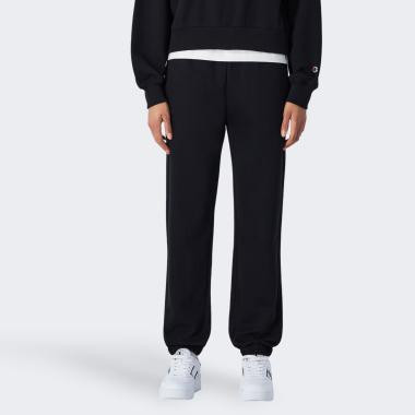 Champion Чорні жіночі спортивнi штани  elastic cuff pants cha117583-NBK XL чорний - зображення 1