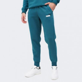   PUMA Зелені чоловічі спортивнi штани  ESS+ 2 Col Logo Pants FL cl 586767/08 L зелений