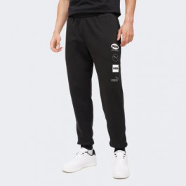   PUMA Чорні чоловічі спортивнi штани  POWER Graphic Sweatpants FL cl 681742/01 XL чорний