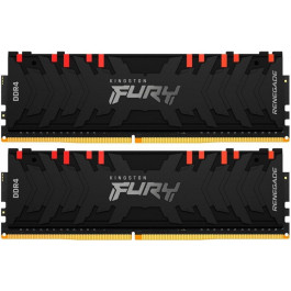   Kingston FURY 16 GB (2x8GB) DDR4 3600 MHz Renegade RGB (KF436C16RBAK2/16)