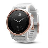   Garmin fenix 5S Rose Goldtone Sapphire with White Band (010-01685-17)