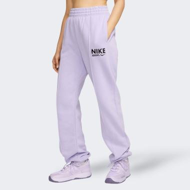 Nike Бузкові жіночі спортивнi штани  W NSW FLC PANT GLS HM4319-515 L бузковий - зображення 1