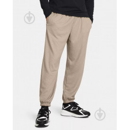   Under Armour Спортивні штани чоловічі  Ua Rival Waffle Jogger 1385932-203 L Бежеві (196885897139)