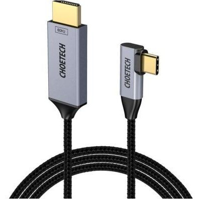 Choetech USB Type-C to HDMI 1.8m Black (XCH-1803) - зображення 1