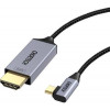 Choetech USB Type-C to HDMI 1.8m Black (XCH-1803) - зображення 2