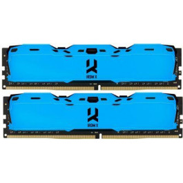   GOODRAM 16 GB (2x8GB) DDR4 3200 MHz IRDM X (IR-XB3200D464L16SA/16GDC)