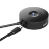 Baseus Round Box USB3.0x1 + USB2.0x2 Black (CAHUB-U01) - зображення 2