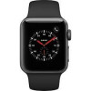 Apple Watch Series 3 GPS + Cellular 38mm Space Gray Aluminum w. Black Sport B. (MQJP2) - зображення 2