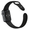 Apple Watch Series 3 GPS + Cellular 38mm Space Gray Aluminum w. Black Sport B. (MQJP2) - зображення 3