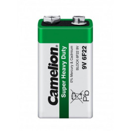   Camelion 6F22 bat Alkaline 1шт Super Heavy Duty (6F22-SP1G) Bulk