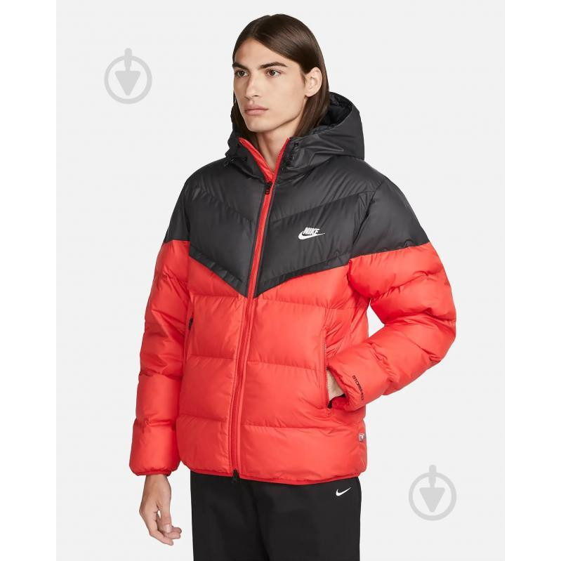 Nike Червона чоловіча куртка  M NK SF WR PL-FLD HD JKT FB8185-011 - зображення 1