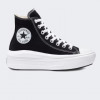 Converse Женские кеды высокие  Chuck Taylor All Star Move 568497C 38 (7.5) 24.5 см Black/Natural Ivory/White  - зображення 3