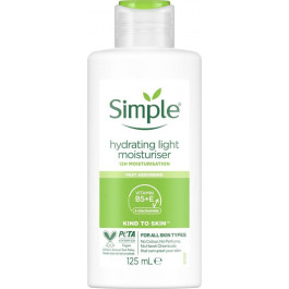 Simple Легкий зволожуючий крем  Hydrating Light Moisturiser Kind to Skin 125 мл (5011451103931)