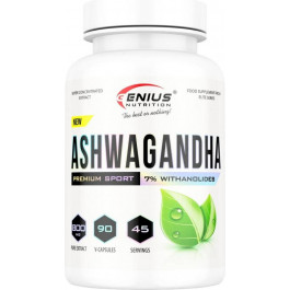   Genius Nutrition Ashwagandha 90 капсул (5402336207286)