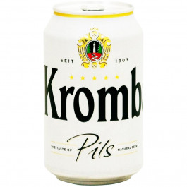   Krombacher Пиво  Pils світле 4.8% 0.33 л з/б (4008287050530)