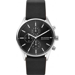   Skagen Holst Chronograph Black Leather (SKW6677)