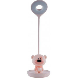   Kite Bear LED з акумулятором Рожевий (K24-492-2-2)