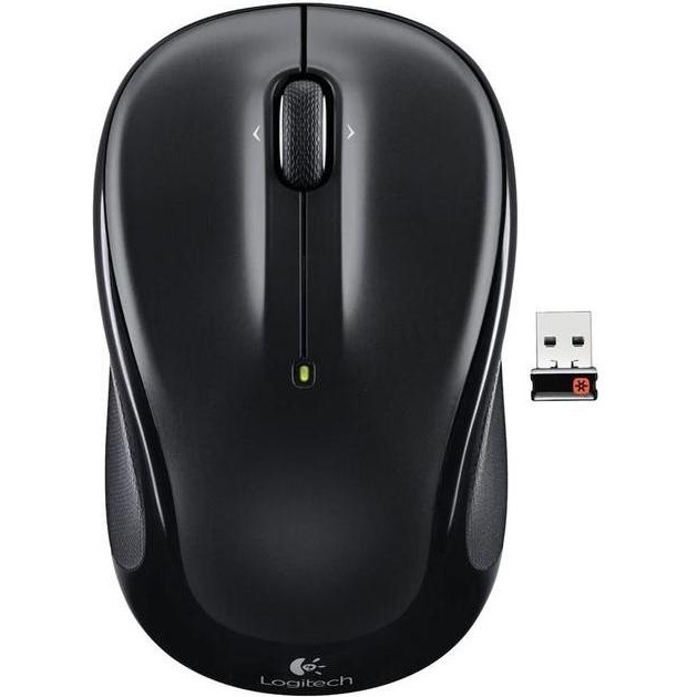 Logitech M325 Wireless Mouse Black (910-002974) - зображення 1