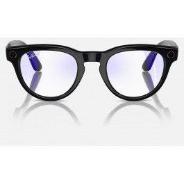   Ray-Ban Смарт-окуляри Meta Headliner Shiny Black Frame/Clear Lenses (RW4009 601/SB 50-23)