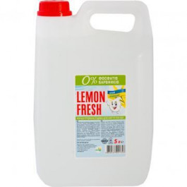   Lemon Fresh Засіб для миття посуд  Лимонна квітка, 5 л (4820167001353)