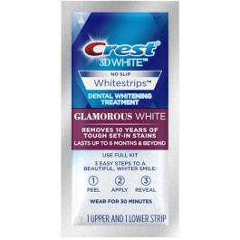   Crest Отбеливающие полоски для зубов  3D White Whitestrips - Glamorous White (8897140000521)