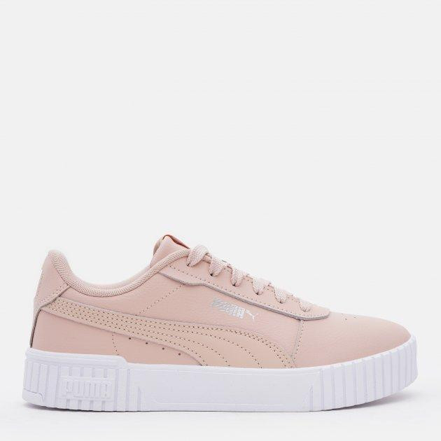 PUMA Жіночі кеди низькі  Carina 2.0 38584903 37 (4UK) 23 см Rose Quartz-Rose Quartz- Silver- White (40654 - зображення 1