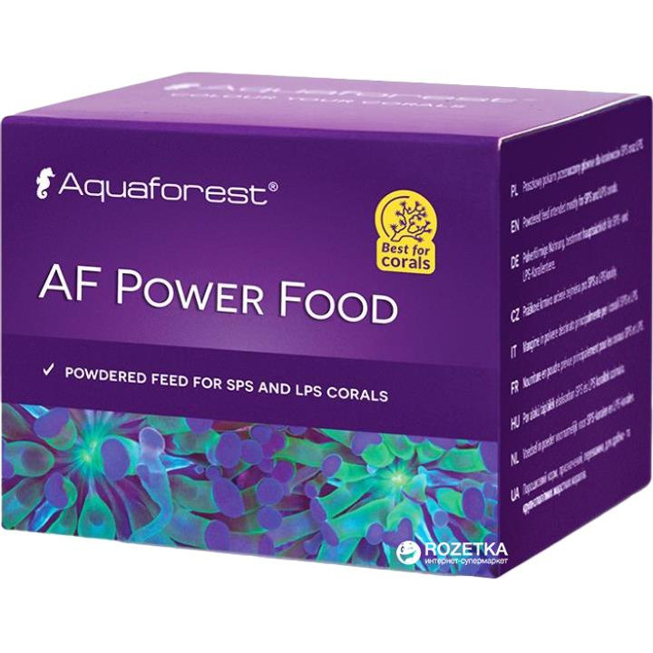 Aquaforest Корм для жестких SPS, LPS кораллов Aquaforest AF Power Food 20 г. - зображення 1