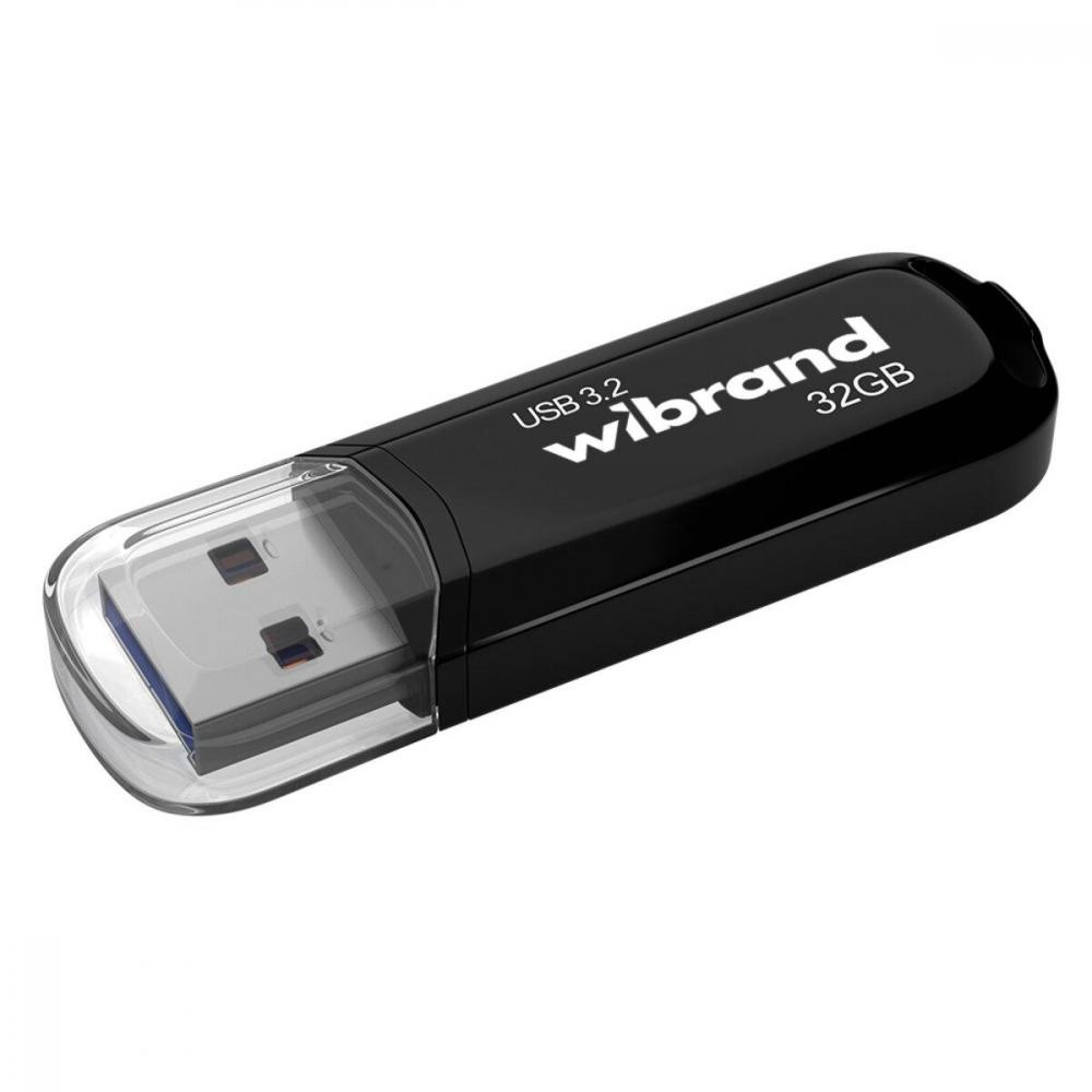 Wibrand 32 GB Marten Black USB 3.2  (WI3.2/MA32P10B) - зображення 1