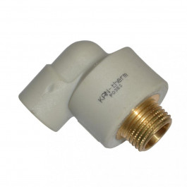   KAN-therm Уголок KAN, 90°, PP-R, D=20 мм x 1/2, Н (4104520)