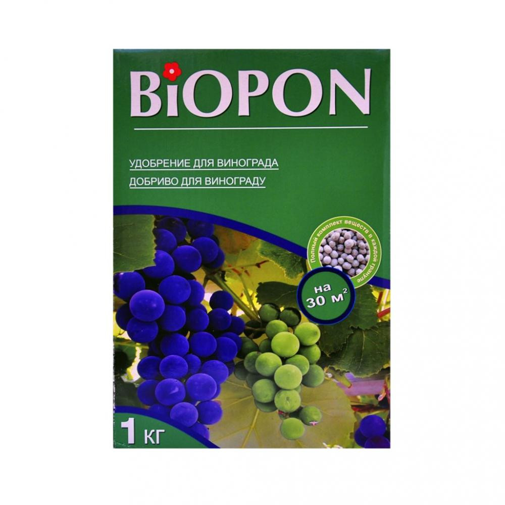 Biopon Удобрение гранулированное для винограда 1 кг (5904517062443) - зображення 1