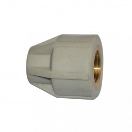   KAN-therm Соединитель , PP-R, D=20 мм x 3/4, В (4103121)