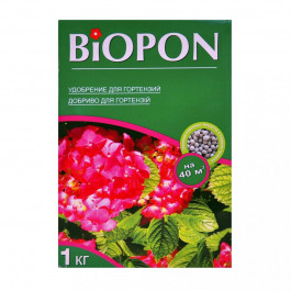   Biopon Удобрение гранулированное  для гортензий 1 кг (5904517062337)