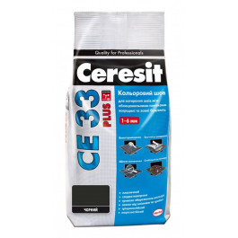   Ceresit CE 33 Plus 117 черный 2 кг