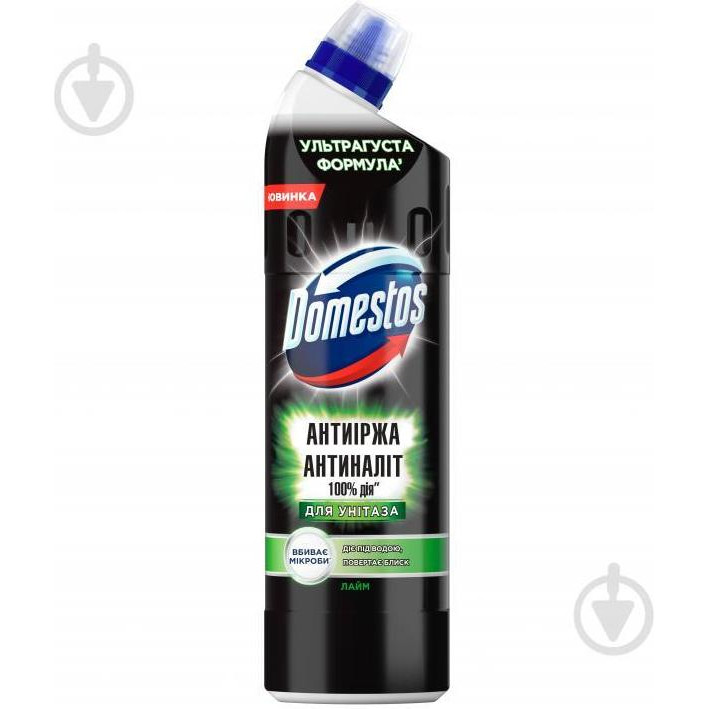 Domestos Средство для чистки унитаза Грин 750 мл (8717163631591) - зображення 1