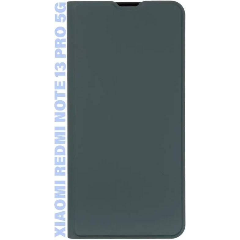 BeCover Чохол-книжка  Exclusive New Style для Xiaomi Redmi Note 13 Pro 5G Dark Green (711191) - зображення 1