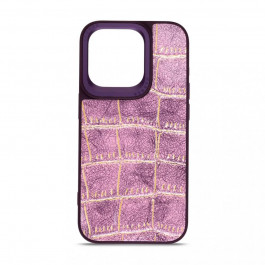   Harder Crocosaur Apple iPhone 15 Pro Purple (ARM76704)