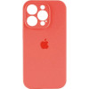 Borofone Silicone Full Case AA Camera Protect for Apple iPhone 14 Pro Peach (FullAAi14P-18) - зображення 1