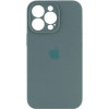 Borofone Silicone Full Case AA Camera Protect for Apple iPhone 14 Pro Pine Green (FullAAi14P-46) - зображення 1