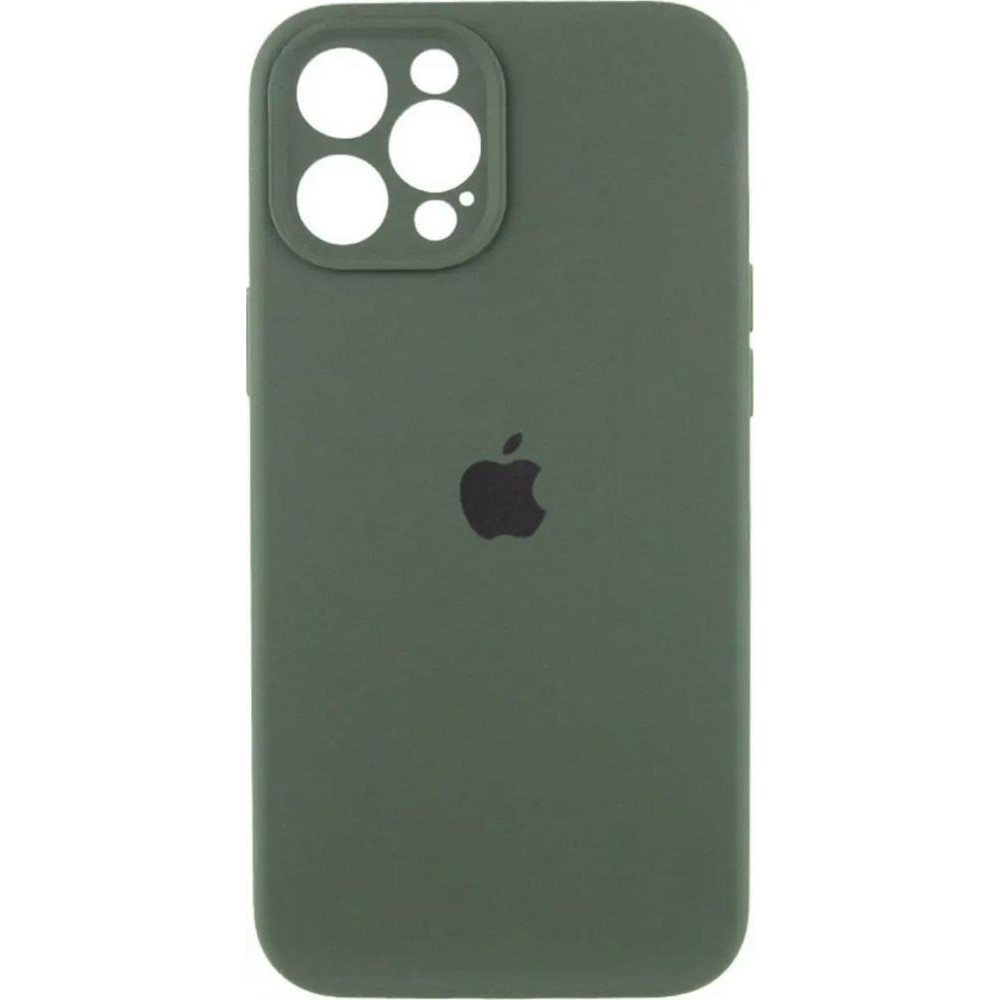 Borofone Silicone Full Case AA Camera Protect for Apple iPhone 12 Pro ,Atrovirens (FullAAi12P-40) - зображення 1