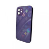 AG Glass Gradient LV Frame for Apple iPhone 14 Deep Purple (AGLVFrameiP14Purple) - зображення 1