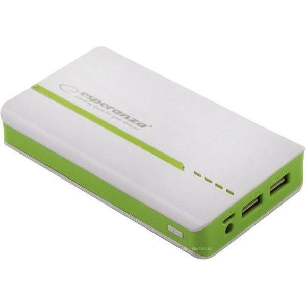 Esperanza 11000 mAh White-Green (EMP107WG) - зображення 1