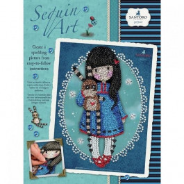   Sequin Art GORJUSS Gorjuss Hush Little Bunny New (SA1615)