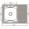 Zerix Z8060L-06-160E Satin - зображення 2